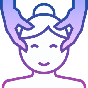 Icône d’acupression utilisée en kinésiologie pour rééquilibrer les énergies du corps.