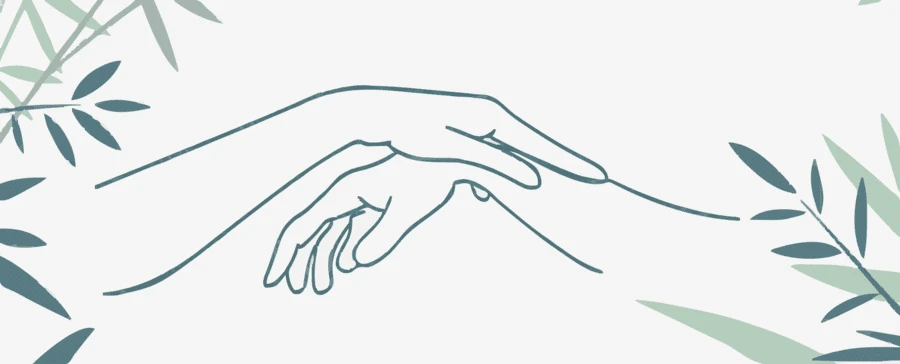 Illustration du test musculaire en kinésiologie pour identifier les déséquilibres énergétiques du corps.